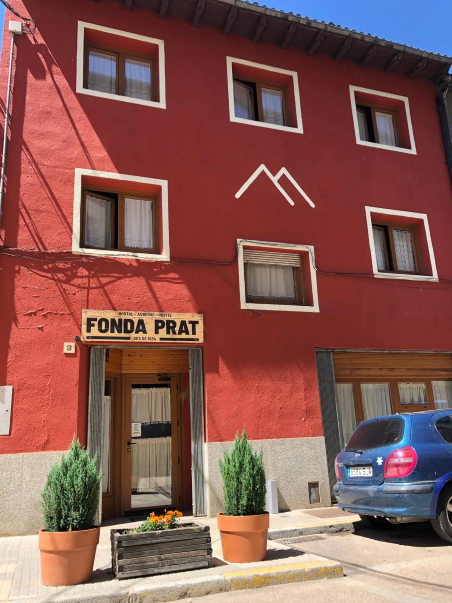 Hostal Fonda Prat Puigcerdà Buitenkant foto