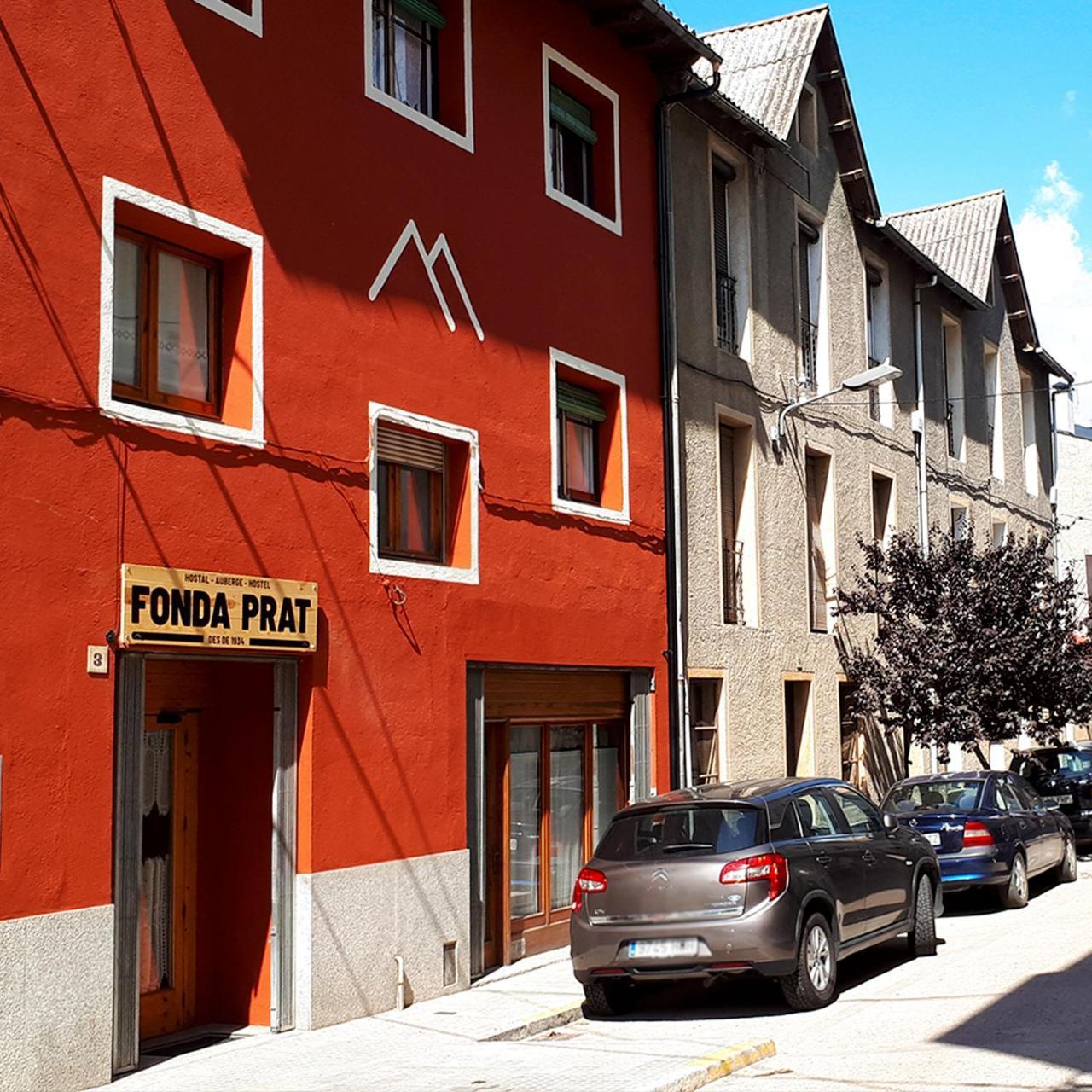 Hostal Fonda Prat Puigcerdà Buitenkant foto